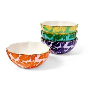 NWT Floral Toile 4pc Dining Bowl Set - DVF for Target